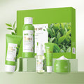 Green Tea Skincare Set 5 Pcs Skincare Gift Set with Cleanser Face Serum Face Cream Eye Cream Toner  Skincare Kits For Teen Girls Hydrating Facial Kit For Women