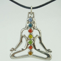 Yoga Meditation Buddha Pendant Necklace