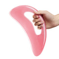 AICNLY Large Gua Sha Massage Tool Lymphatic Drainage Massager Muscle Scraping Massage Tools Body Sculpting Anti Cellulite Tools for Man and Women (Pink)