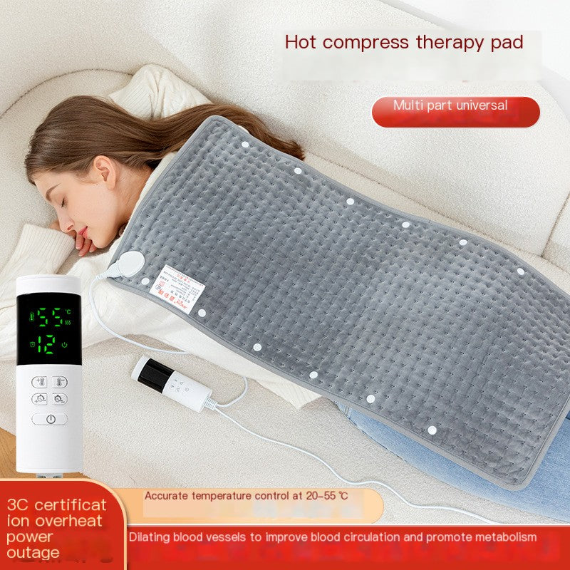 Heated Electric Blanket for Therapy and Comfort