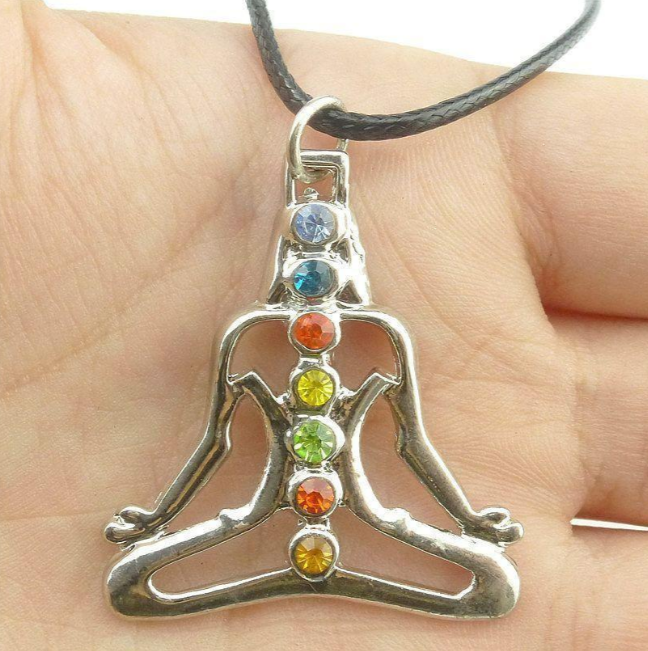 Yoga Meditation Buddha Pendant Necklace