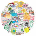 200pcs Inspirational Stickers Pack Vinyl Motivational Stickers for Water Bottle Adults Women Teen Boy Girl Affirmation Quote Positive Stickers Decals for Laptop Journal Hydroflask Computer Phone Case