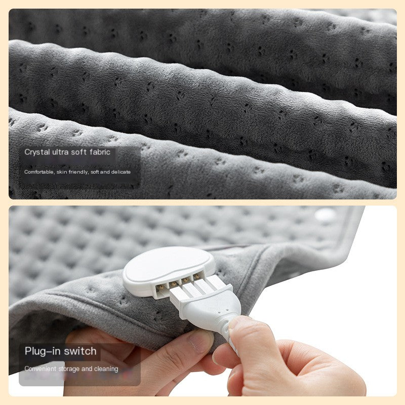 Heated Electric Blanket for Therapy and Comfort