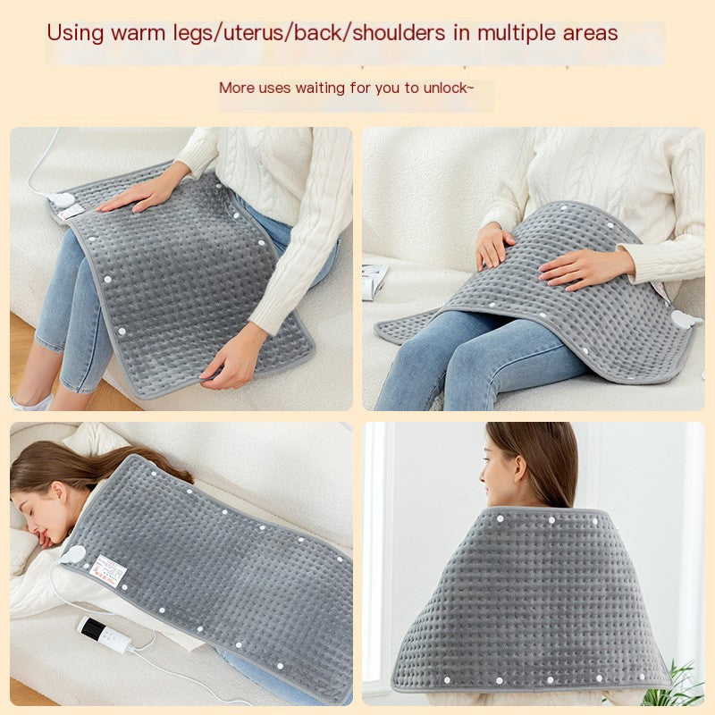Heated Electric Blanket for Therapy and Comfort